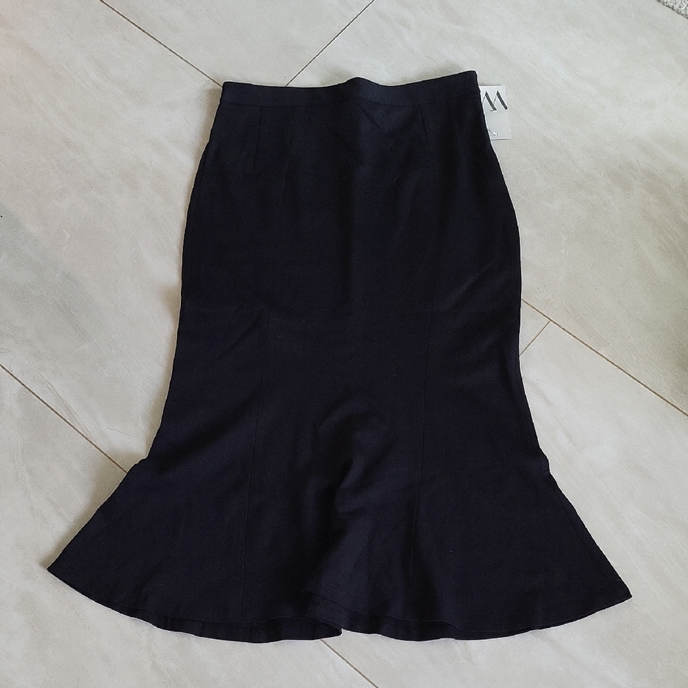 Worthington Black Midi Skirt